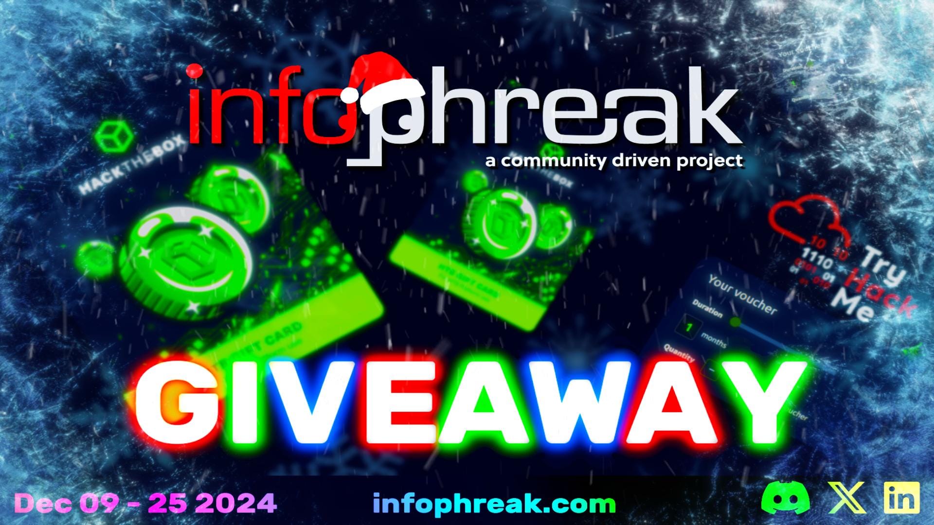 Infophreak 2024 Christmas Giveaway!