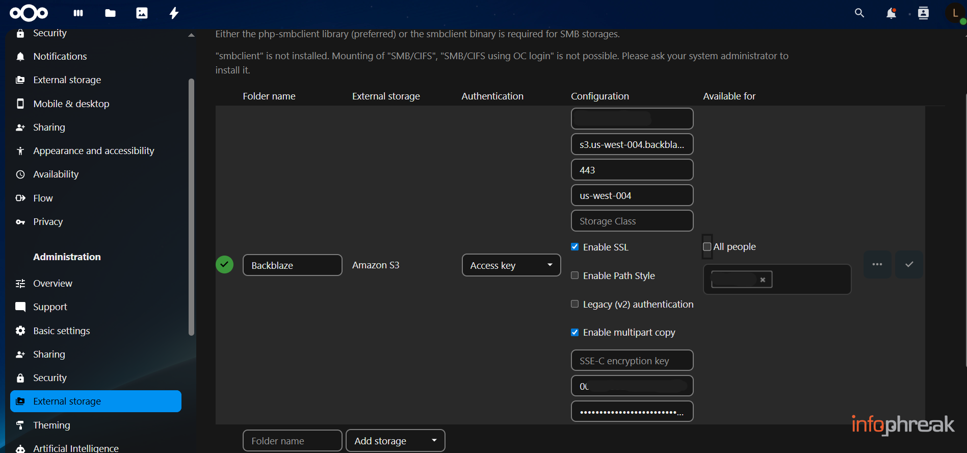 Your next cloud with Nextcloud + Backblaze